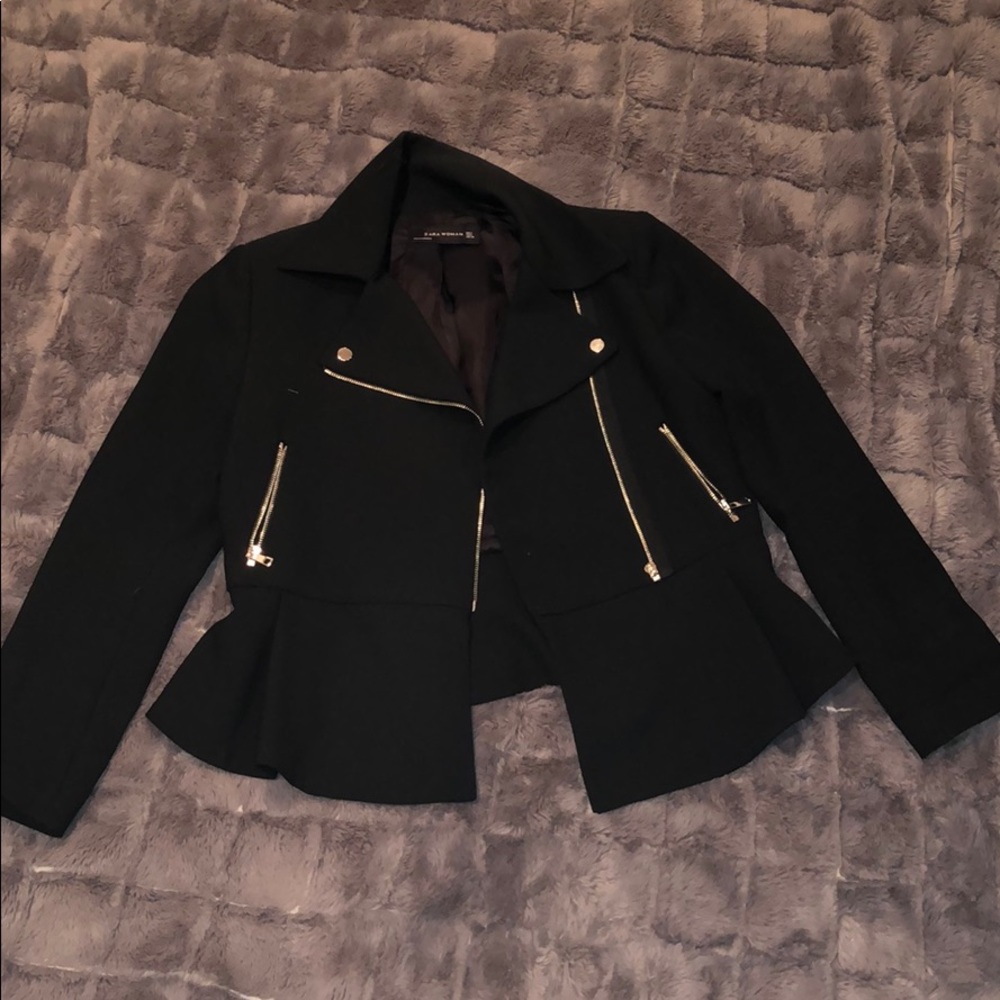 Zara Peplum Blazer